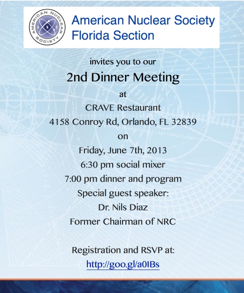 FL ANS 2nd Dinner Meeting